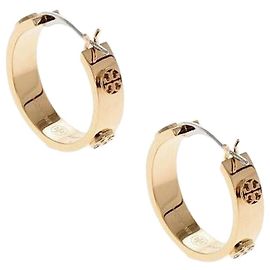 Tory Burch Orecchini a cerchio con borchie Miller D'oro