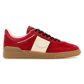 Valentino Baskets Basses LAL RJA Rouge