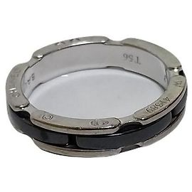 Chanel Ultra Ceramic White Gold Ring Size (Size White