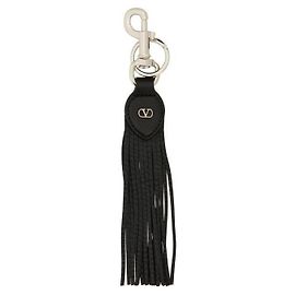 Valentino Logo Signature Keyring Black