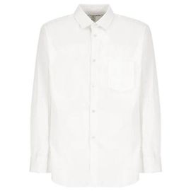 Comme Des Garcons Langarmhemd FZ Weiß