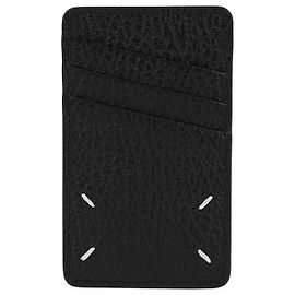 Maison Martin Margiela Leather Card Holder Black