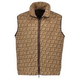 Fendi Teddy Vest APOP Brown