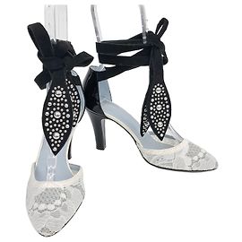 Chaussures à sangle Valentino Blanc
