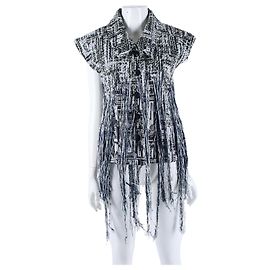 Chanel Tweed-Weste Mehrfarben