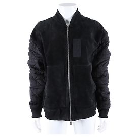 Dior Homme Varsity Leather Jacket Black