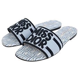 Dior DWAY Mules Blau