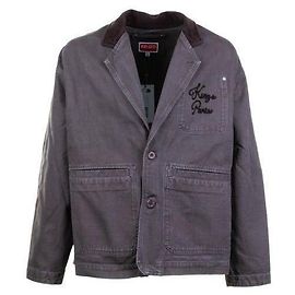 Kenzo Chainstitch Workwear Jacket Brown