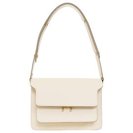 Marni Trunk Bag Medium Saffiano Medium Orange