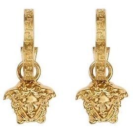 Versace Orecchini Medusa Greca D'oro