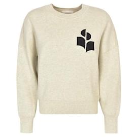 Isabel Marant Baumwollpullover Braun