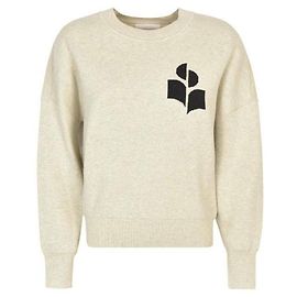 Isabel Marant Suéter de algodón Castaño
