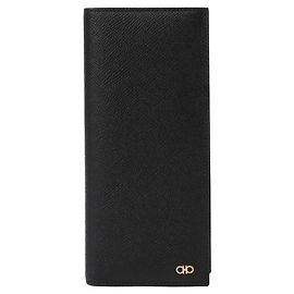 Salvatore Ferragamo Cartera larga Gancini Negro