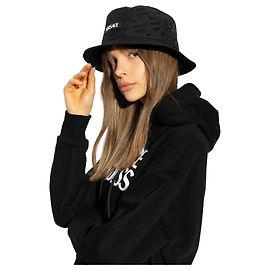 Versace Logo Jacquard Bucket Hat Black