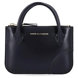 Comme Des Garcons Classic Handle Pouch Wallet Black