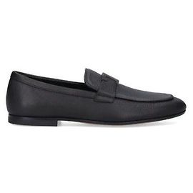 Tod's Leather Timeless Loafers Black