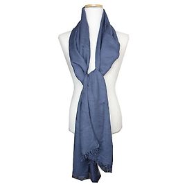 Cachecol de lã modal azul Jil Sander Azul