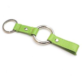 Dolce & Gabbana Chaveiro de couro amarelo e verde Dolce Gabbana Verde