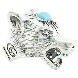 Gucci Anello Unisex per Uomini e Donne Argento