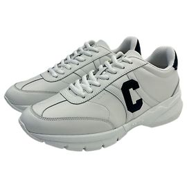 Céline Sneakers basse con lacci per donne Bianco