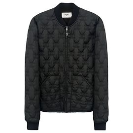 Céline Triope Lightweight Nylon Quilted Jacket Black