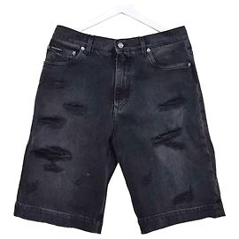 Dolce & Gabbana Denim Shorts Black