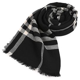 Burberry Cachecol de Lã Preto