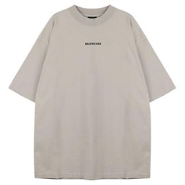 Balenciaga Logo T-Shirt Braun