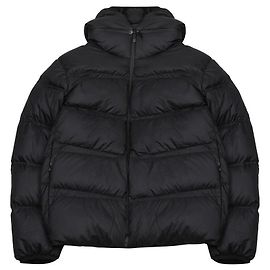 Moncler Giacca corta imbottita Nero