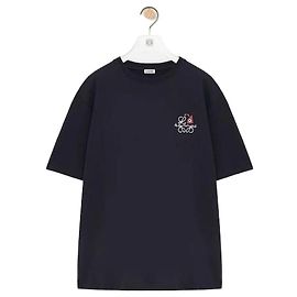 Loewe T-Shirt mit lockerer Passform Blau