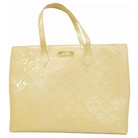 Borsa Tote Vernis Wilshire MM di Louis Vuitton Corallo