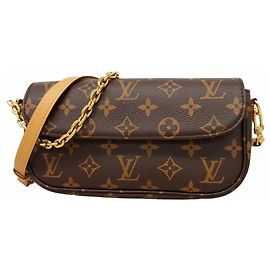 Louis Vuitton Monogram Wallet-on-Chain Ivy M81911 Brown