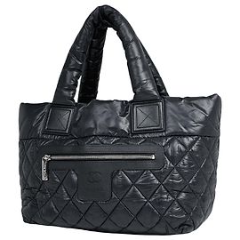 Borsa Tote Piccola Coco Cocoon di Chanel Nero