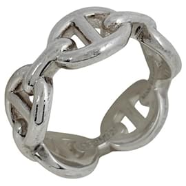 Anello Hermès Chaine d'Ancre Enchaine PM Argento