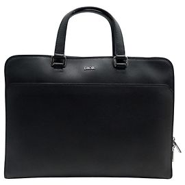 Christian Dior NUOVA BORSA MESSENGER DIOR UOMO 1DSCA281YMJ IN PELLE GRAINED Nero