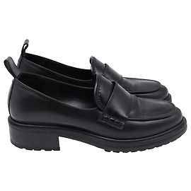 Mocasines Aeyde Ruth en cuero de ternera negro Negro