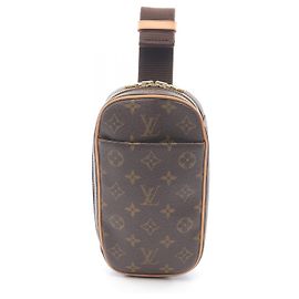 Louis Vuitton Pochette Gange Monogram Umhängetasche Braun