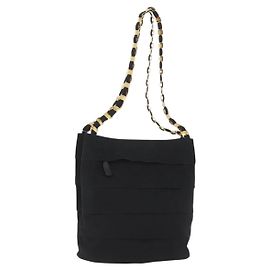 Borsa a Spalla Vala in Nylon Salvatore Ferragamo Nero