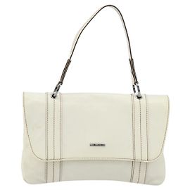 Gucci Vintage Leather Blanco