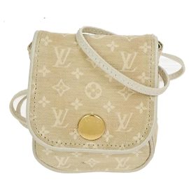 Louis Vuitton Cancun Pochette Monogram Mini Canvas Beige