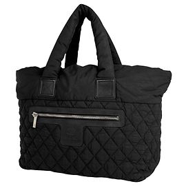 Chanel Coco Cocoon Mittelgroße Tragetasche Schwarz