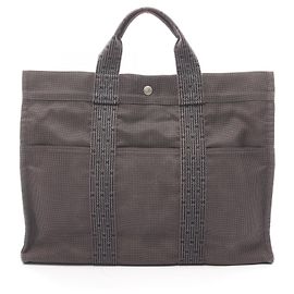 Borsa Tote Herline MM di Hermès Marrone