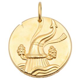 Pendente Aquarius Van Cleef & Arpels in oro giallo 18K D'oro