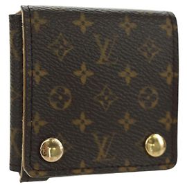 SCHMUCKKASTEN Monogram LOUIS VUITTON Schmuckbox LV Auth 166989M Monogramm