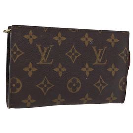 LOUIS VUITTON Monogram Bucket PM Accessory Pouch LV Auth ka2844 Monogram