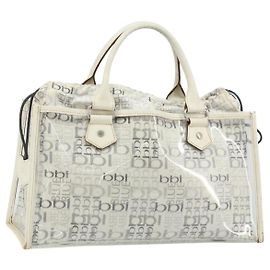 Sac à main en vinyle transparent Auth LNZ033 BURBERRY Autre