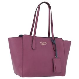 Sac Tote en cuir rose doré GUCCI 354408 Auth ki6482 Rose Doré
