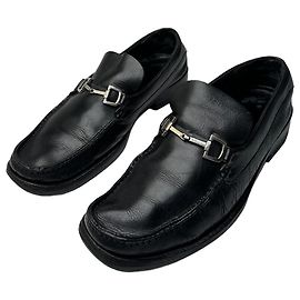Vintage Gucci Leather Loafer Black EU40 Black