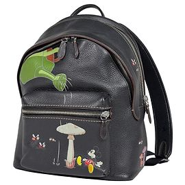 Coach Charter Backpack: Disney Collaboration Black