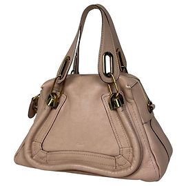 Bolsa Paraty em couro rosa da Chloé Rosa